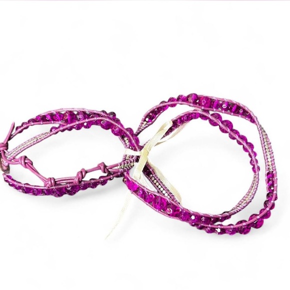 Bindy Purple Wrap Bracelet - Picture 2 of 3